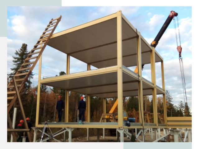 Строительство модульных здания Кронштадт