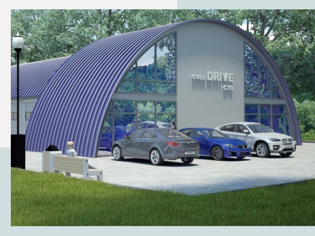 Монтаж ангаров и металлоконструкций от 626 руб.