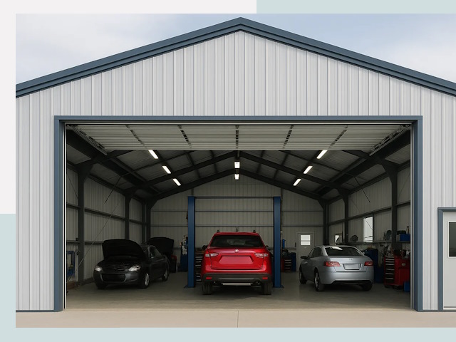 Ангары из сэндвич панелей от 626 руб. в Кронштадт