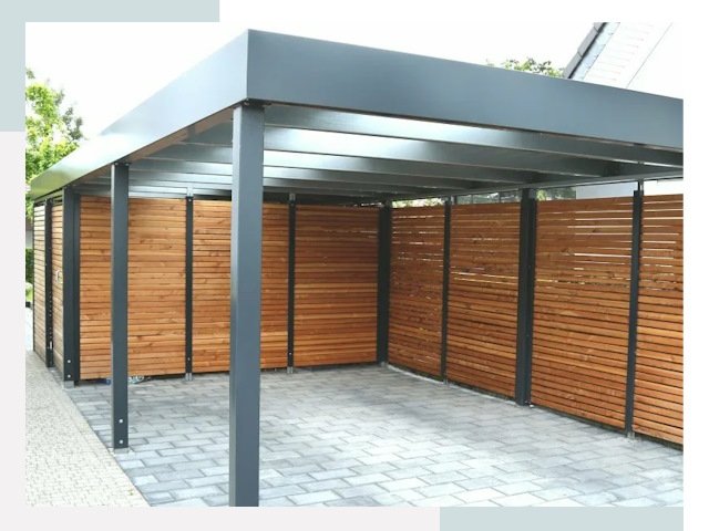 Навесы для парковки в Кронштадте