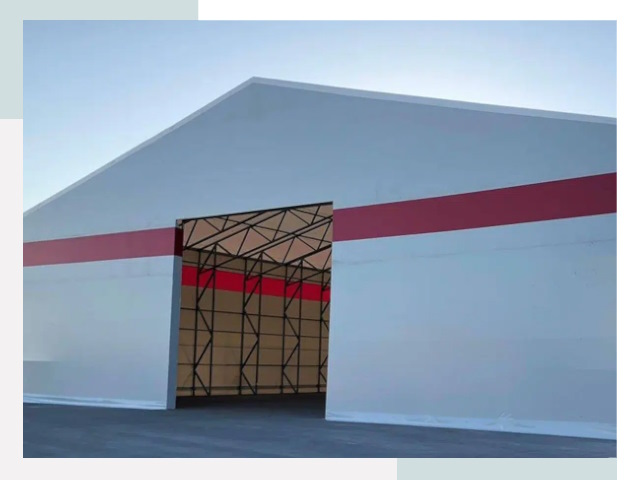 Быстровозводимые ангары в Кронштадте