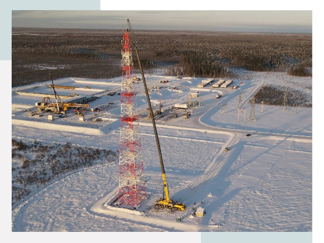 Мачты связи в Кронштадте