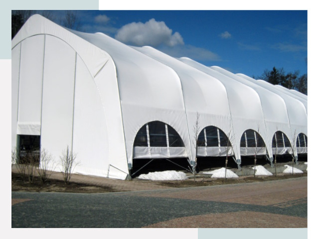 Каркасно-тентовые сооружения в Кронштадте