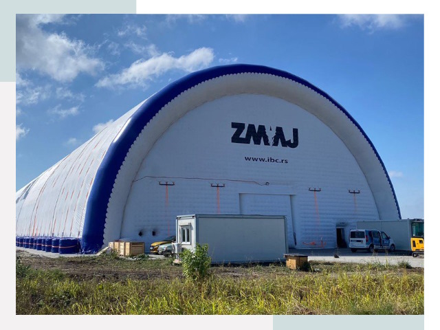 Брендирование ангаров в Кронштадте