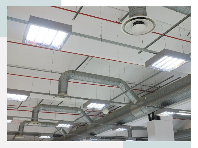 Вентиляция ангаров в Кронштадте