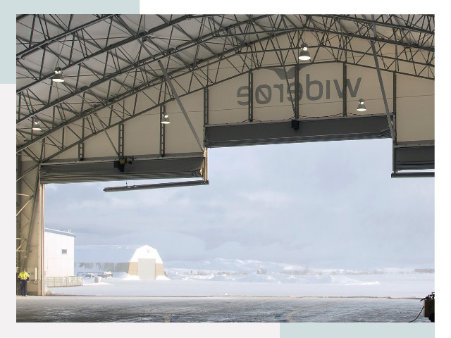 Ворота для ангаров в Кронштадте