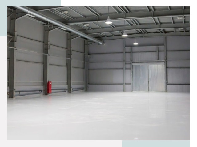 Полы для ангаров в Кронштадте