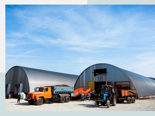 Ангары для спецтехники в Кронштадте